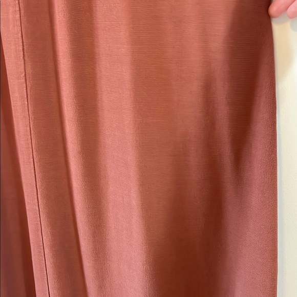 Eileen Fisher Brown Floor Length Maxi Sleeveless Dress - Size Medium - Picture 7 of 16